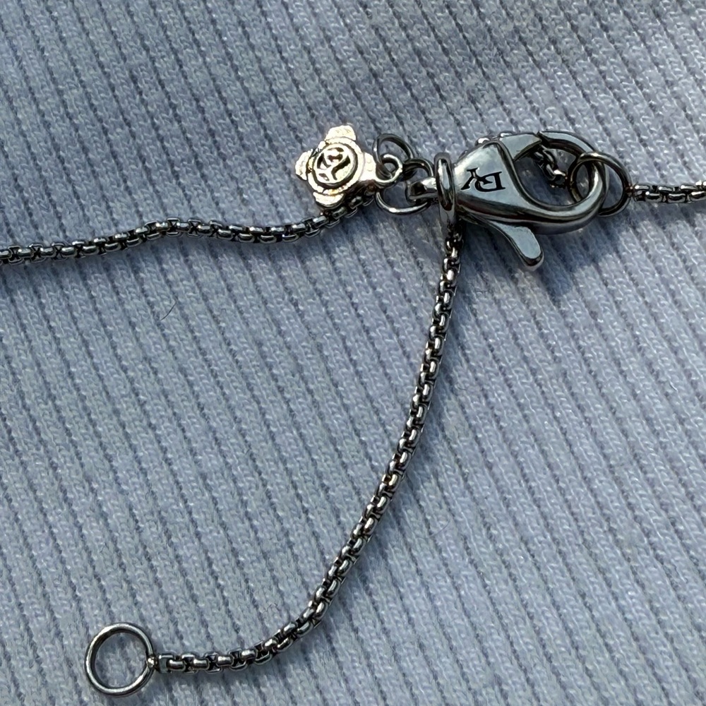 •FIRM• David YurmanCable Cookie Classic Heart Necklace bracelet 18K Yellow Gold - Picture 6 of 10